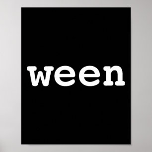 Poster Weny Drôle Paire Halloween avec Hallo