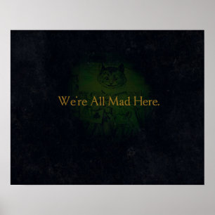 Poster We're All Mad Here