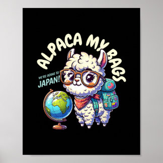 Poster We're Going To Japan! Funny Group Japanese 