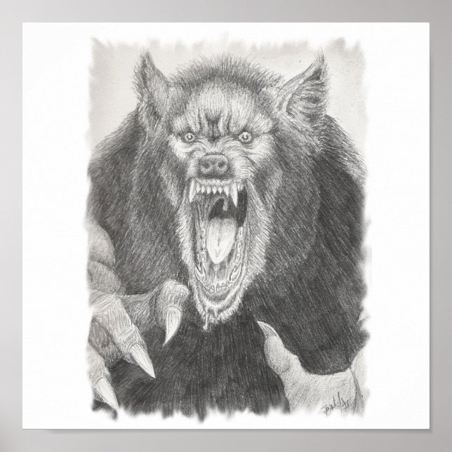 Poster Werewolf (Devant)