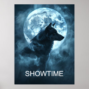 Poster Werewolf Shotime, transformation des Pleine