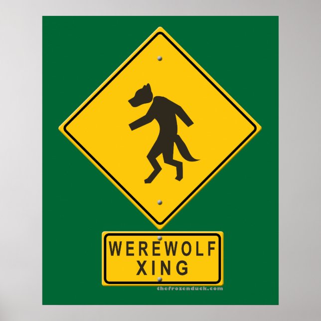 Poster Werewolf XING (Devant)