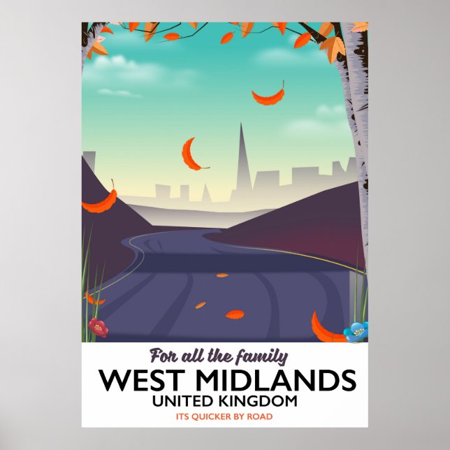 Poster West Midlands, Royaume-Uni (Devant)