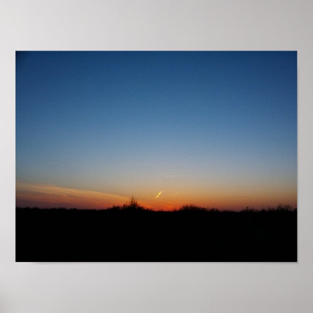 Poster West Texas Sunset (Devant)