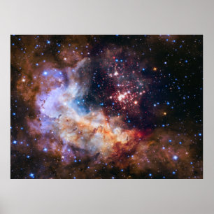 Poster Westerlund 2 — Télescope spatial Hubble