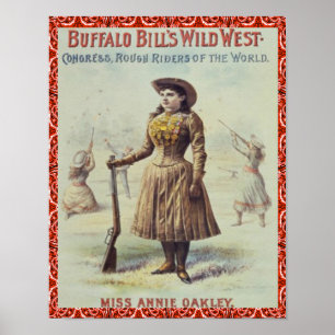 Poster Western Annie Oakley
