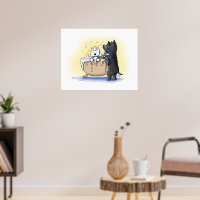 Westie et Scottie Dog Groom Art