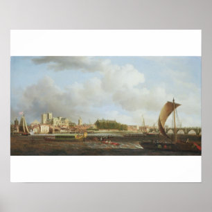 Poster Westminster de Lambeth, avec le barg cérémonieux