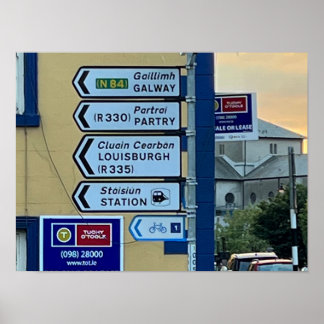 Poster Westport Comté Mayo Irlande Europe