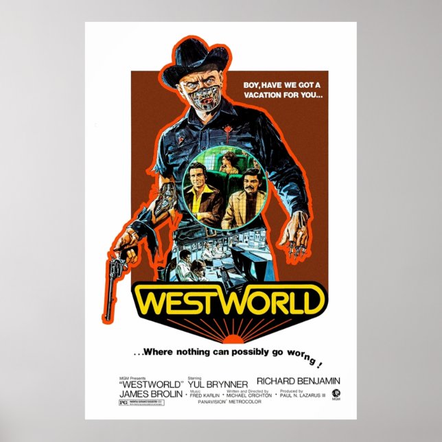 Poster Westworld 1973 (Devant)