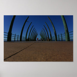 Poster Whalebone Pier Umhlanga Durban SA