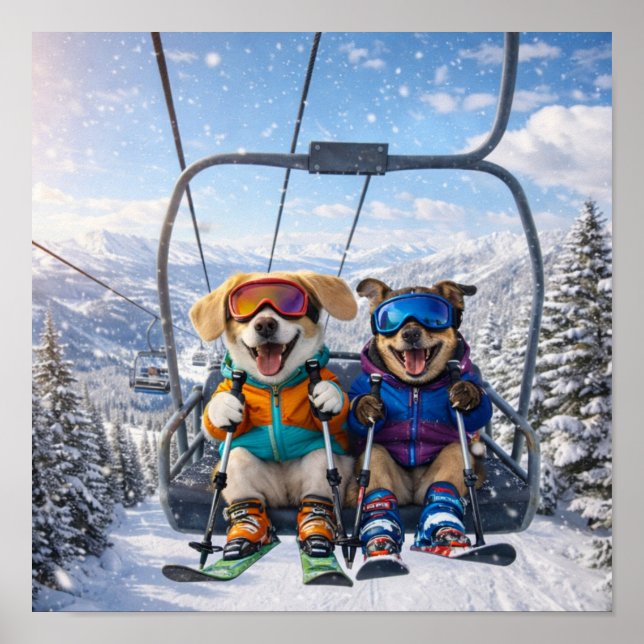 Poster "What a View!" (Devant)