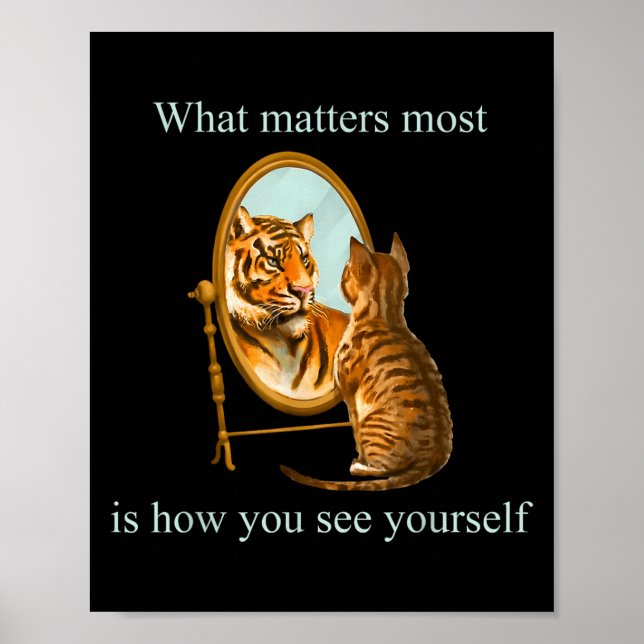 Poster What S Most Is How You See Yourself Apparel  (Devant)