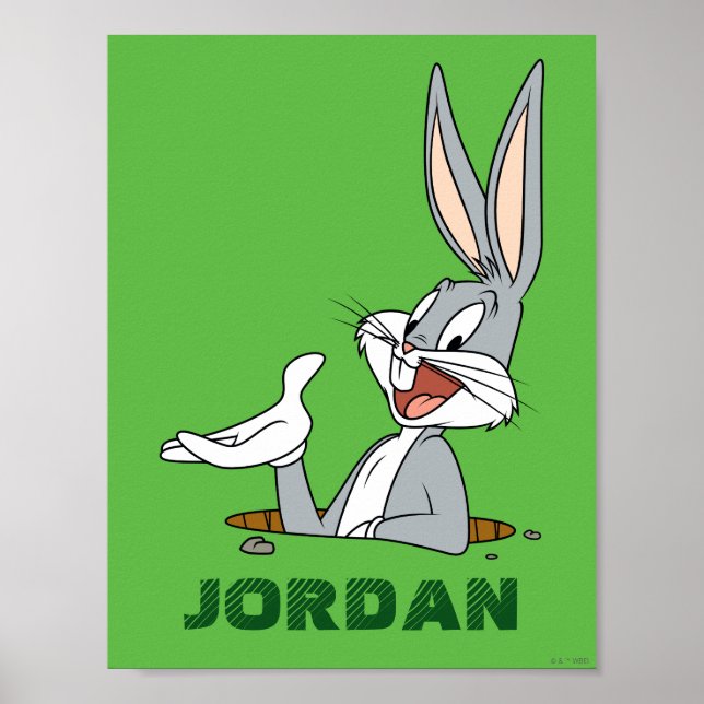 Poster WHAT’S UP DOC?™ BUGS BUNNY™ Rabbit Hole (Devant)