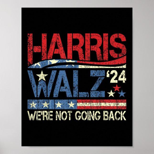 Poster Wheimer 2024 Kamala Harris 2024 Tim W 2024 Usa Fla (Devant)