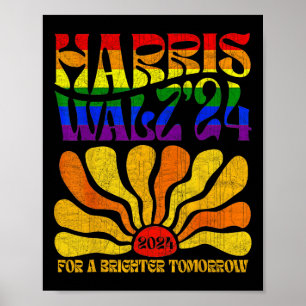 Poster Wheimer 2024 Shirt Election Lgbt Harris W Wt Retro
