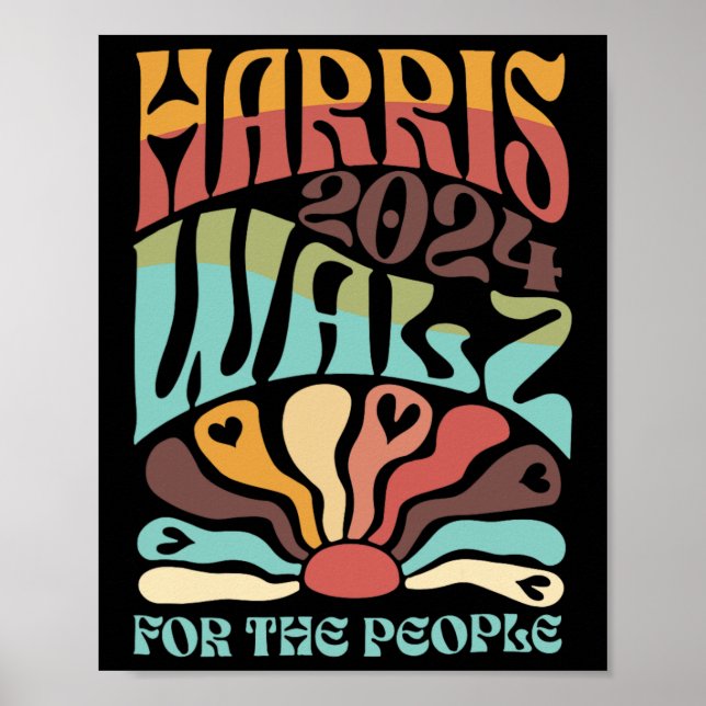 Poster Wheimer Pour Le Peuple Kamala Harris Waltz (Devant)