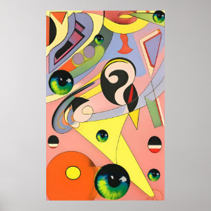 Poster Whelwind Ken Gage Surréalisme