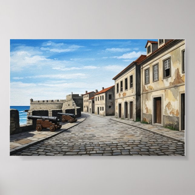 Poster:Where Stone Meets Sea Poster (Vorne)