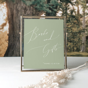 Poster Whimsage Green Baby showers Livres et Cadeaux