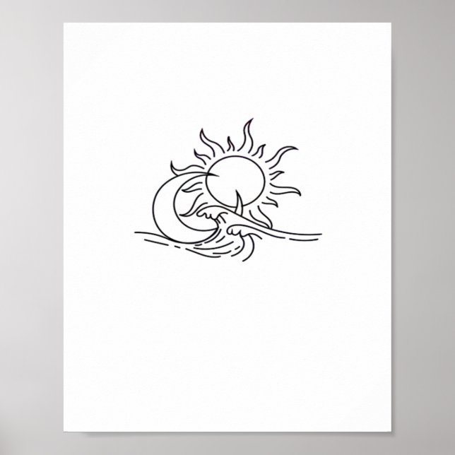 Poster Whimsigoth Sun Sea Witchy (Devant)
