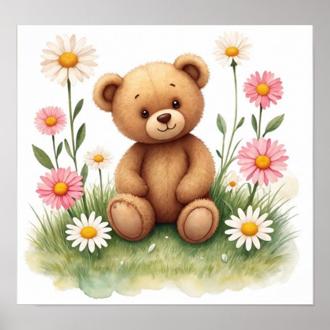 Poster WhimsyTeddyBear (Devant)