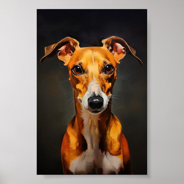 Poster Whippet (Devant)
