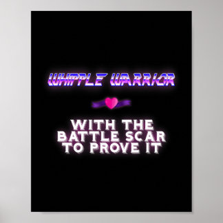 Poster Whipple Guerrier Pancréatique Cancer Sensibilisati