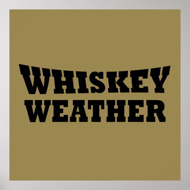 Poster whiskey lover citations amusantes (Devant)
