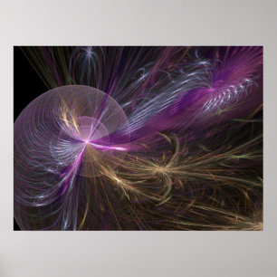 Poster Whisper violet