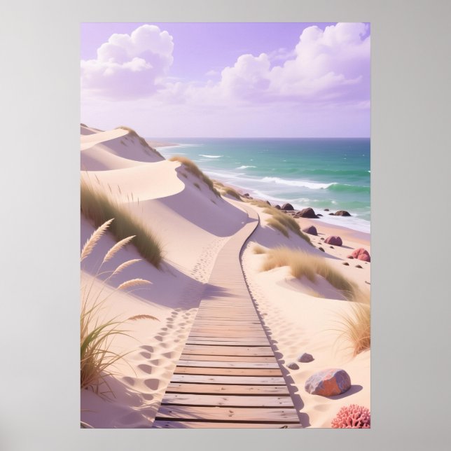 Poster Whispering Tides Pathway (Devant)