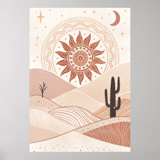 Poster Whisperpering Sands : Un lever de soleil de Mandal