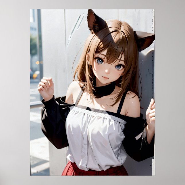 Poster Whispers Kawaii (Devant)