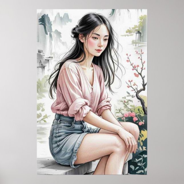 Poster Whispers of Spring (Devant)