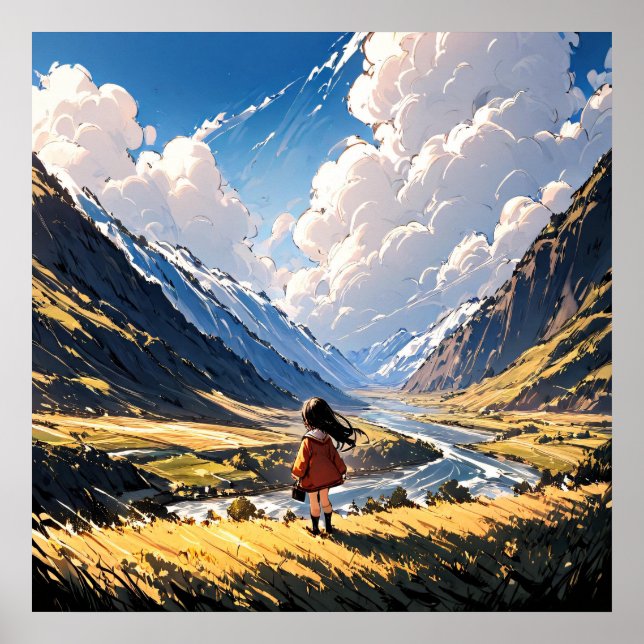 Poster Whispers of the Valley : Un voyage à l'Anime (Devant)