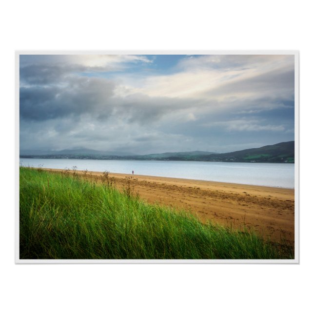 Poster Whispers on the Sand: Historic Rathmullan Beach (Devant)