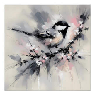 Poster Whispers sur la branche