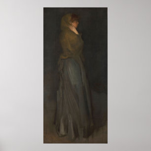 Poster Whistler - Arrangement En Jaune Et Gris 1902