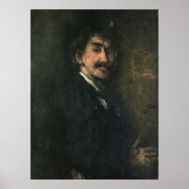 Poster Whistler - Autoportrait (Devant)