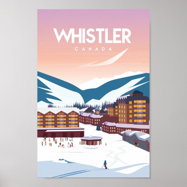 Poster Whistler Canada Whistler - Colombie-Britannique (Devant)