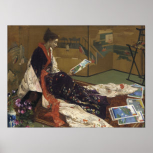 Poster Whistler - Caprice en pourpre et or