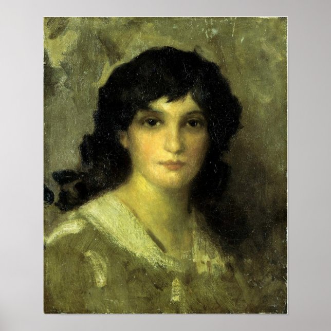 Poster Whistler - Chef D'Une Jeune Femme (Devant)