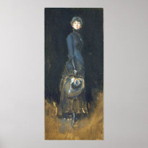 Poster Whistler - Dame En Gris