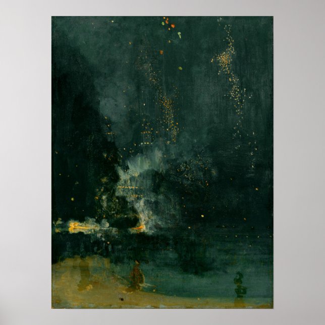 Poster Whistler - La fusée en chute (Devant)