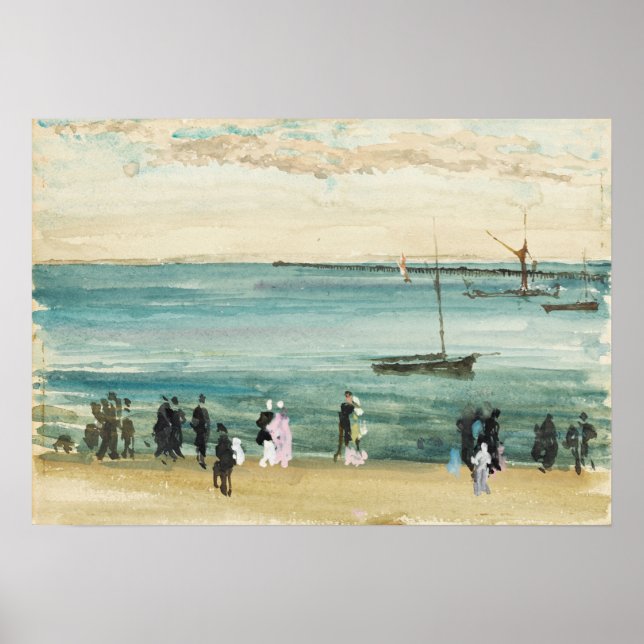 Poster Whistler - Southend Pier (Devant)