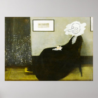 Poster Whistler style haricot maman