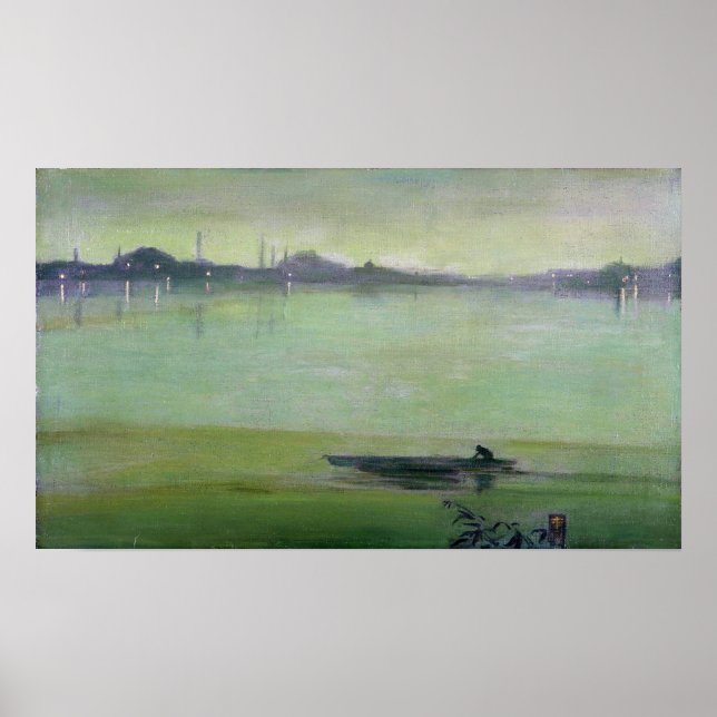 Poster Whistler - Thames (Devant)