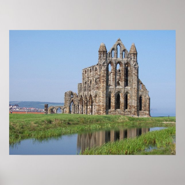 Poster Whitby Abbey North Yorkshire (Devant)
