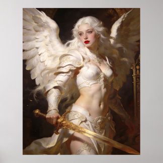 Poster White Angel