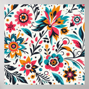 Poster White Mexican Tasse